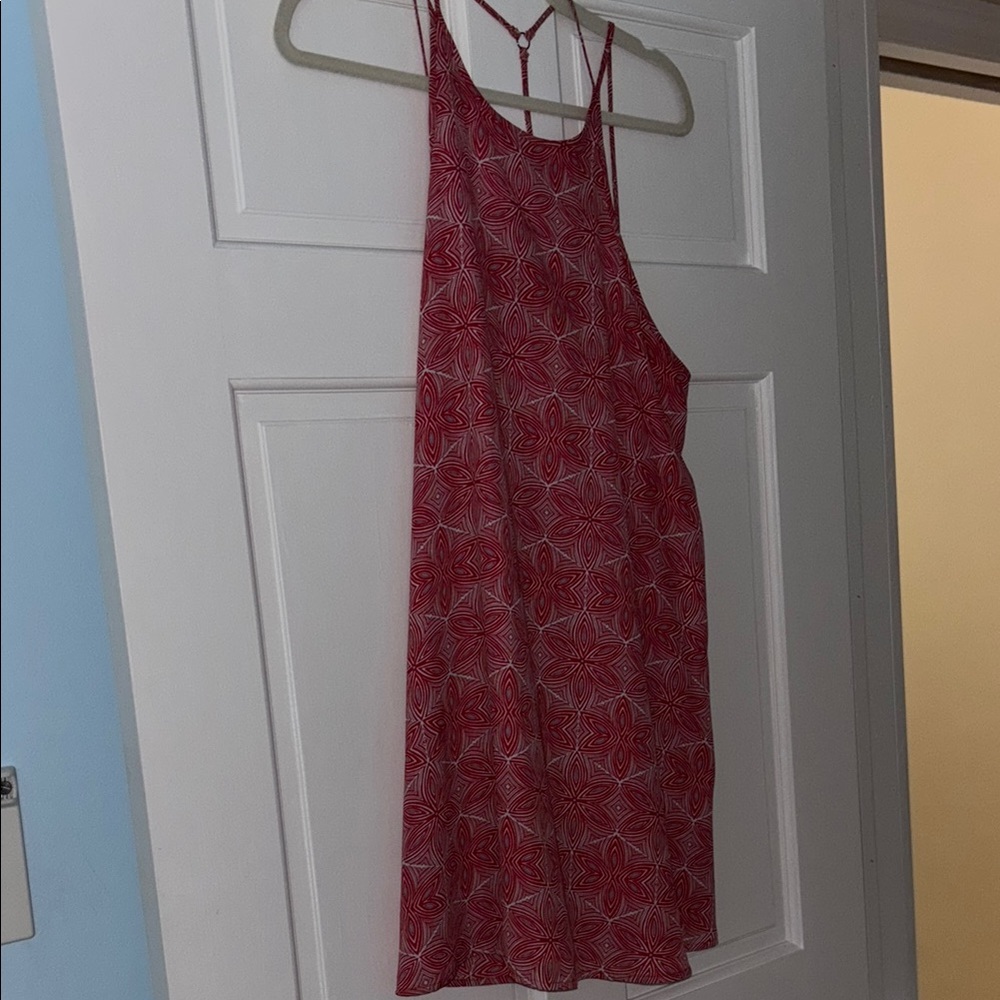 Forever 21 Red Floral Dress